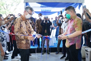 Peresmian dealer baru Suzuki Marine di Makassar.